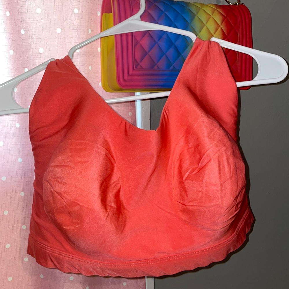 No boundaries bralette. Beautiful orange color, 2x